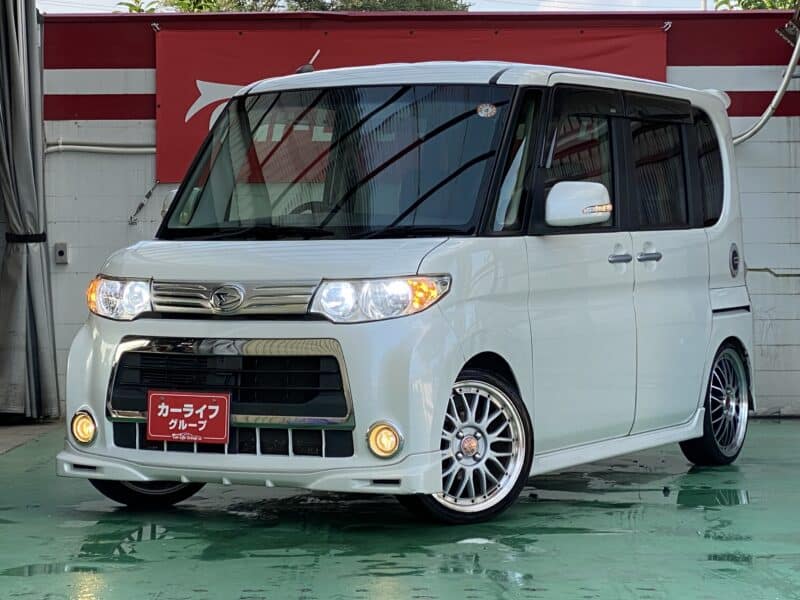タントカスタム　RSターボ【ワンオーナー車】