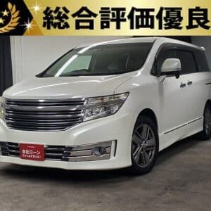 ELGRAND　エルグランド　ライダー 白本革シートマニュアルシート 【特別仕様車】【総合評価優良車】