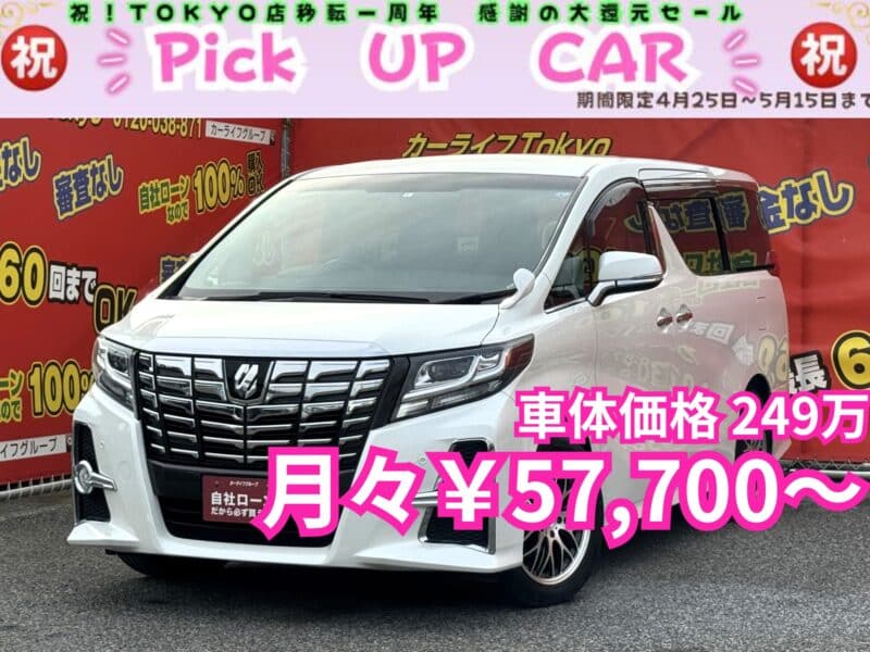 ALPHRD　アルファード　250S　【総合評価優良車】