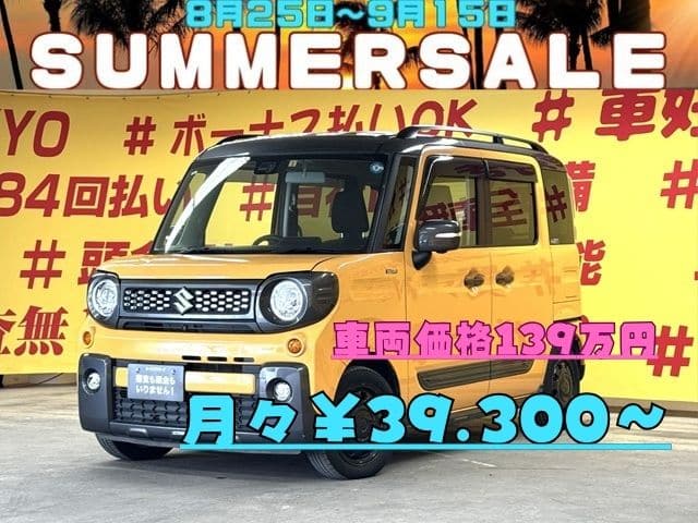 SPACIA GEAR　スペーシアギア　ハイブリッドＸＺ　【車検2年付】