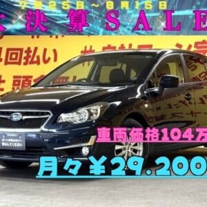 IMPREZA 　インプレッサスポーツ　1.6i-L【5MT】【4WD】