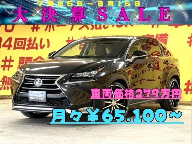 LEXUS レクサス　NX200t　Ｉパッケージ 【総合評価優良車】【カスタム】