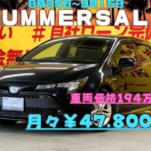 COROLLA　SPORTS　カローラスポーツ　HV-G　