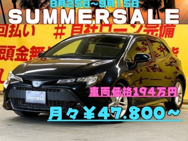 COROLLA　SPORTS　カローラスポーツ　HV-G　
