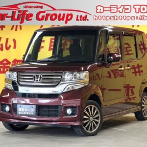 N-BOX　カスタム　Ｇターボパッケージ【4WD】【車検２年付】