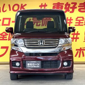 N-BOX　カスタム　Ｇターボパッケージ【4WD】【車検２年付】