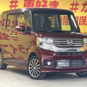 N-BOX　カスタム　Ｇターボパッケージ【4WD】【車検２年付】