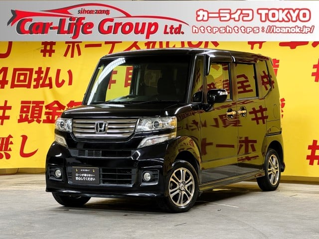 N-BOX　カスタム　G　Lパッケージ　【4WD】