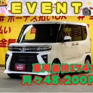 TANTO CUSTOM　タント　カスタムX【車検2年付】