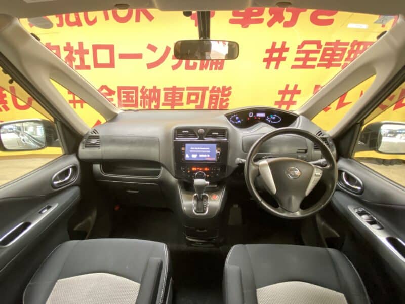 SERENA セレナ ライダー ブラックライン S-HV【特別仕様車】【車検2年付】【タイヤ4本新品】