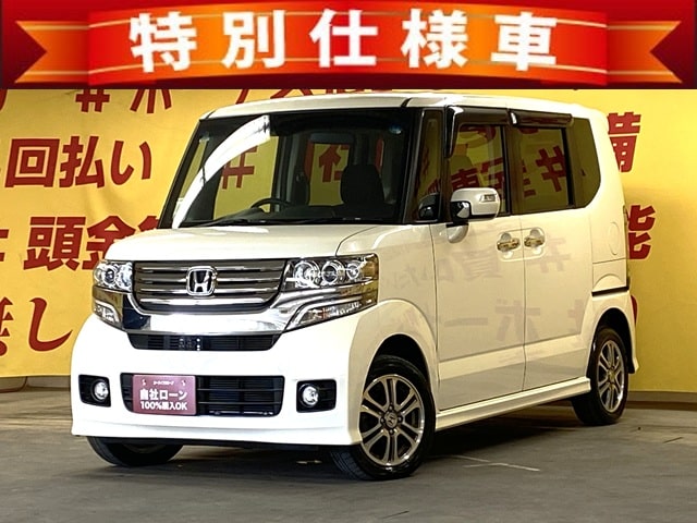 N-BOX　カスタム SSパッケージ　【特別仕様車】【４WD】【新品タイヤ付】