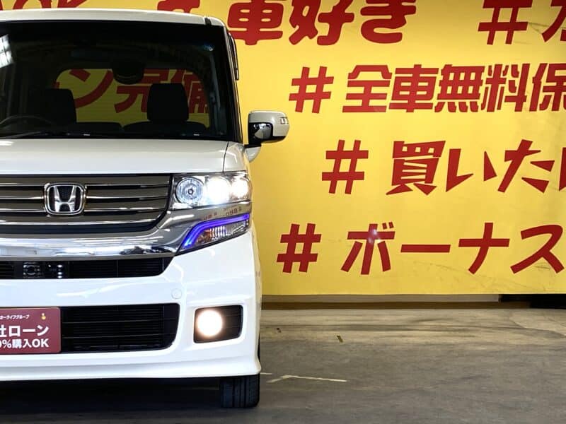 N-BOX カスタム SSパッケージ 【特別仕様車】【4WD】【新品タイヤ付】