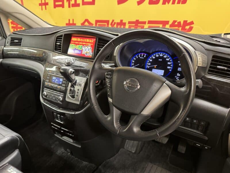 ELGRAND エルグランド ライダー 黒本革シート マニュアルシート 【総合評価優良車】【車検2年付】