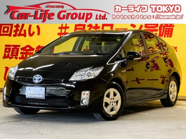 PRIUS　プリウス　Ｓ　【ワンオーナ―】【車検２年付】