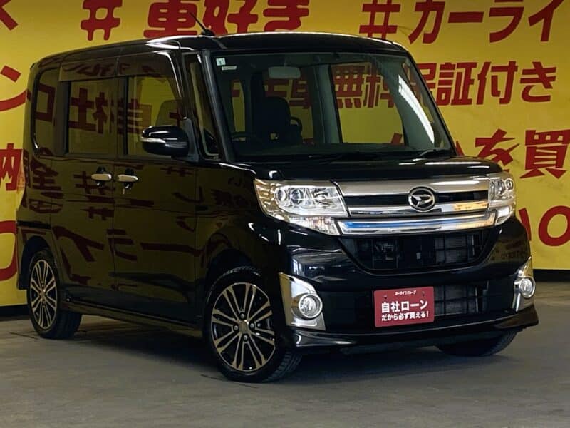 TANTO CUSTOM タントカスタム RS ターボ 【4WD】【車検2年付】