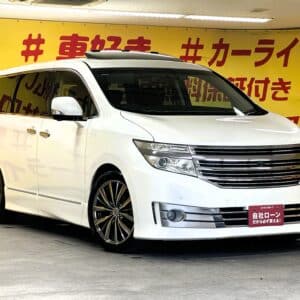 ELGRAND エルグランド ライダー 黒本革シート マニュアルシート 【総合評価優良車】【車検2年付】