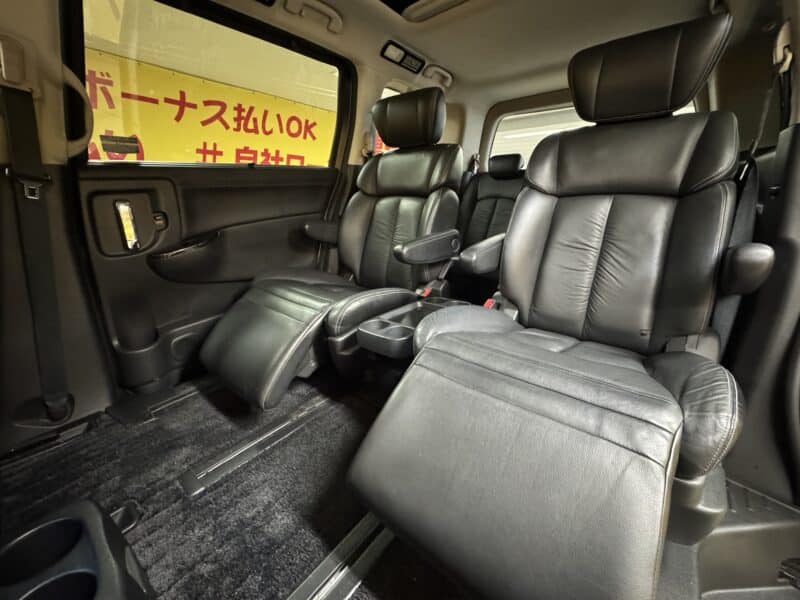 ELGRAND エルグランド ライダー 黒本革シート マニュアルシート 【総合評価優良車】【車検2年付】