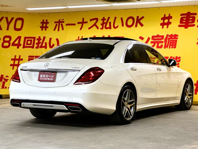 MERCEDES BENZ メルセデスベンツ S400ハイブリッド AMGライン 【総合評価優良車】