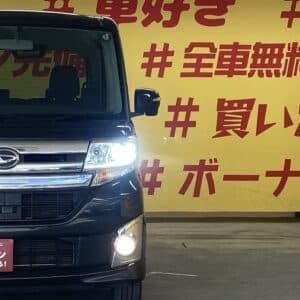 TANTO CUSTOM　タントカスタム　RS　 ターボ　【４WD】【車検2年付】