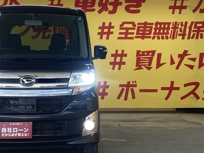 TANTO CUSTOM タントカスタム RS ターボ 【4WD】【車検2年付】