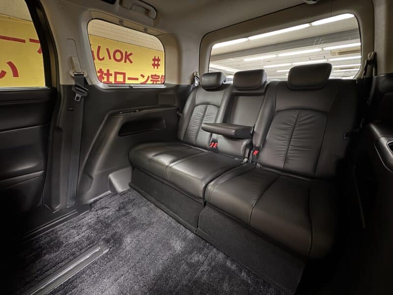 ELGRAND エルグランド ライダー 黒本革シート マニュアルシート 【総合評価優良車】【車検2年付】