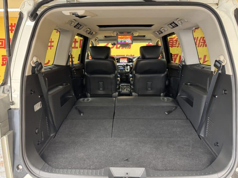 ELGRAND エルグランド ライダー 黒本革シート マニュアルシート 【総合評価優良車】【車検2年付】