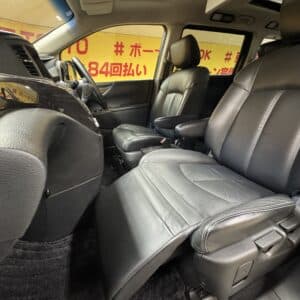 ELGRAND エルグランド ライダー 黒本革シート マニュアルシート 【総合評価優良車】【車検2年付】