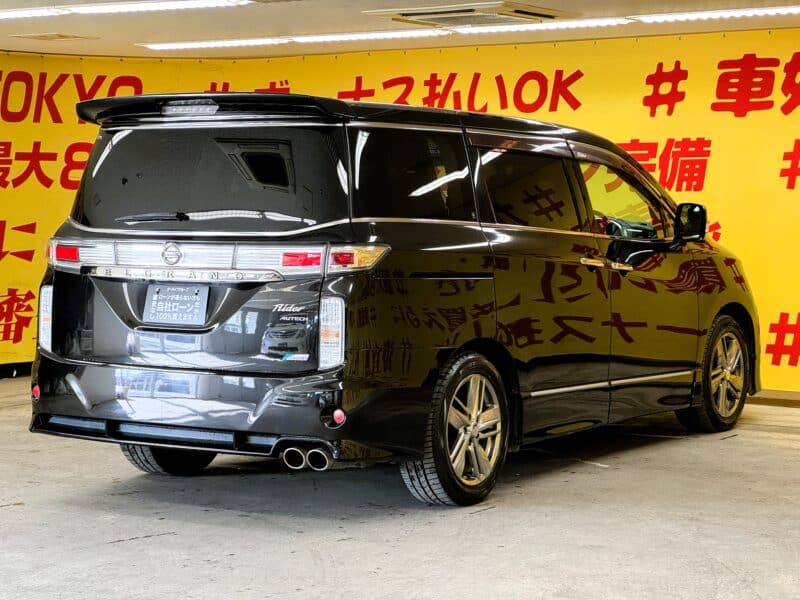 ELGRAND エルグランド ライダー 黒本革シート マニュアルシート 【特別仕様車】【車検2年付】