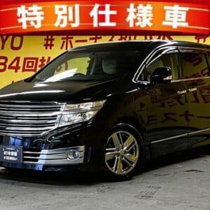 ELGRAND　エルグランド　ライダー 白本革シートマニュアルシート  【特別仕様車】