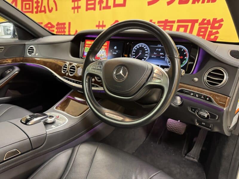 MERCEDES BENZ メルセデスベンツ S300ハイブリッド ラグジュアリーPKG【総合評価優良車】【ディーゼル】