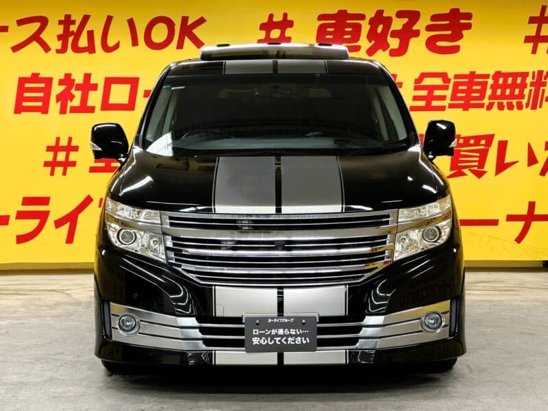 ELGRAND エルグランド ライダー 黒本革シート マニュアルシート 【特別仕様車】【総合評価優良車】