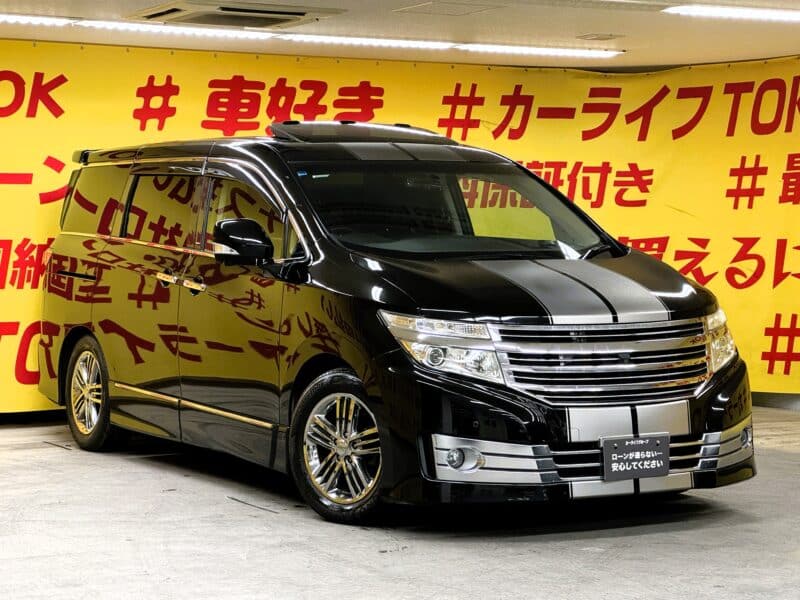 ELGRAND エルグランド ライダー 黒本革シート マニュアルシート 【特別仕様車】【総合評価優良車】