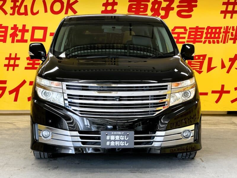 ELGRAND エルグランド ライダー 黒本革シート マニュアルシート 【特別仕様車】【車検2年付】