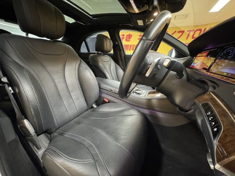 MERCEDES BENZ メルセデスベンツ S300ハイブリッド ラグジュアリーPKG【総合評価優良車】【ディーゼル】