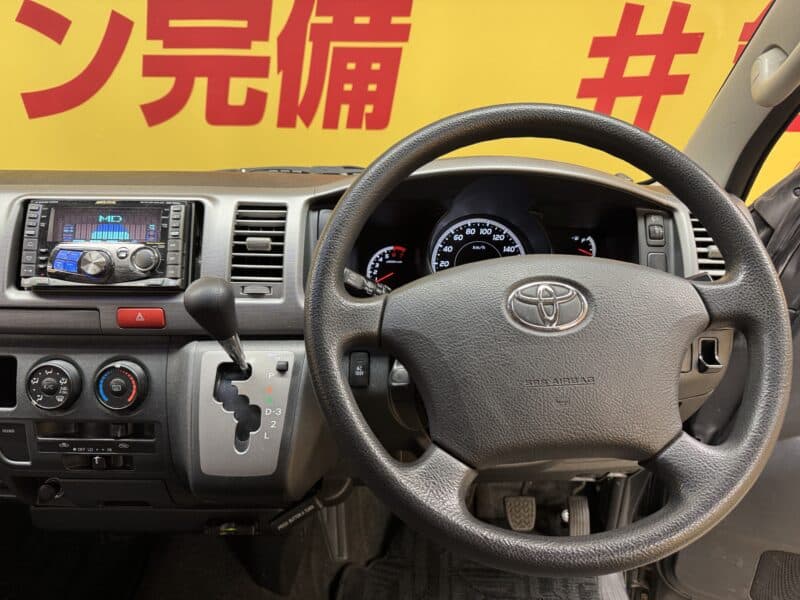 ハイエース スーパーGLロング 【車検1年付】【1年保証付】