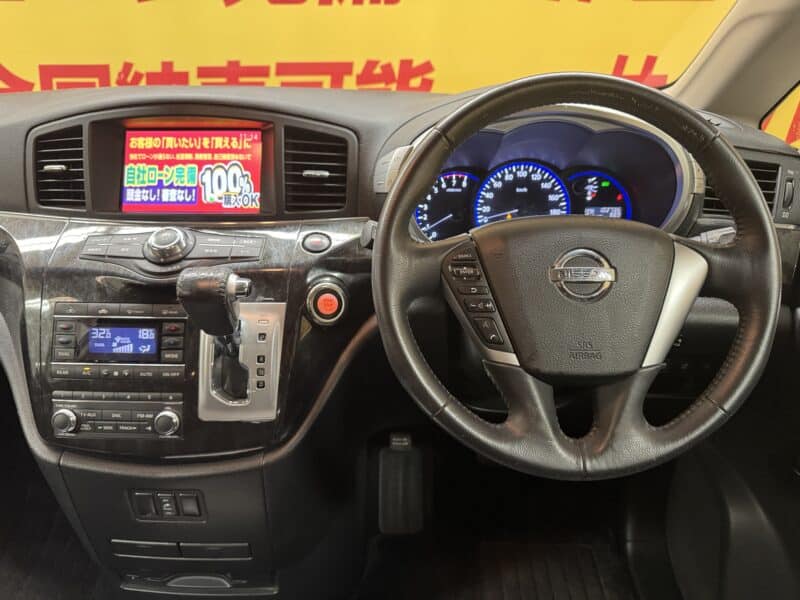 ELGRAND エルグランド ライダー黒本革シート マニュアルシート【総合評価優良車】【特別仕様車】【ワンオーナ―】