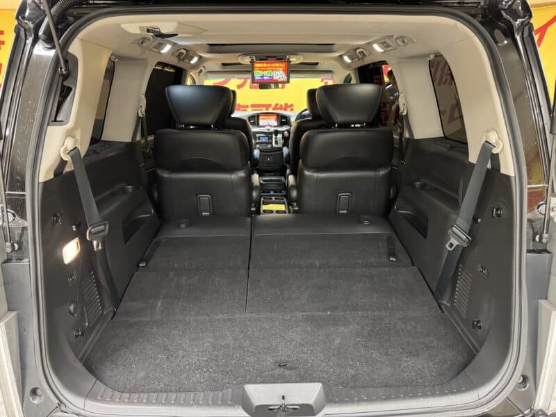 ELGRAND エルグランド ライダー 黒本革シート マニュアルシート 【特別仕様車】【総合評価優良車】