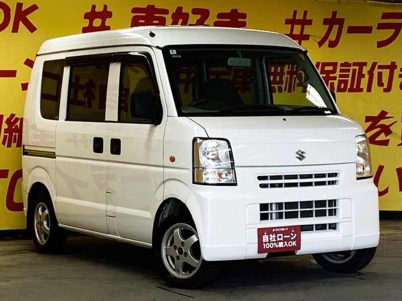 EVERY エブリィ PC 【4WD】【ハイルーフ】【車検2年付】【新品スタッドレスタイヤ付】