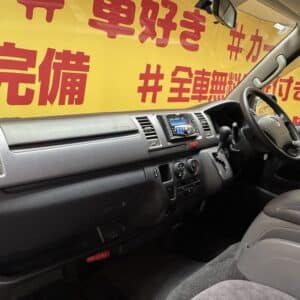 ハイエース スーパーGLロング 【車検1年付】【1年保証付】