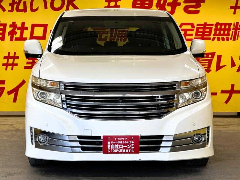 ELGRAND エルグランド ライダー黒本革シート マニュアルシート【総合評価優良車】【特別仕様車】【ワンオーナ―】