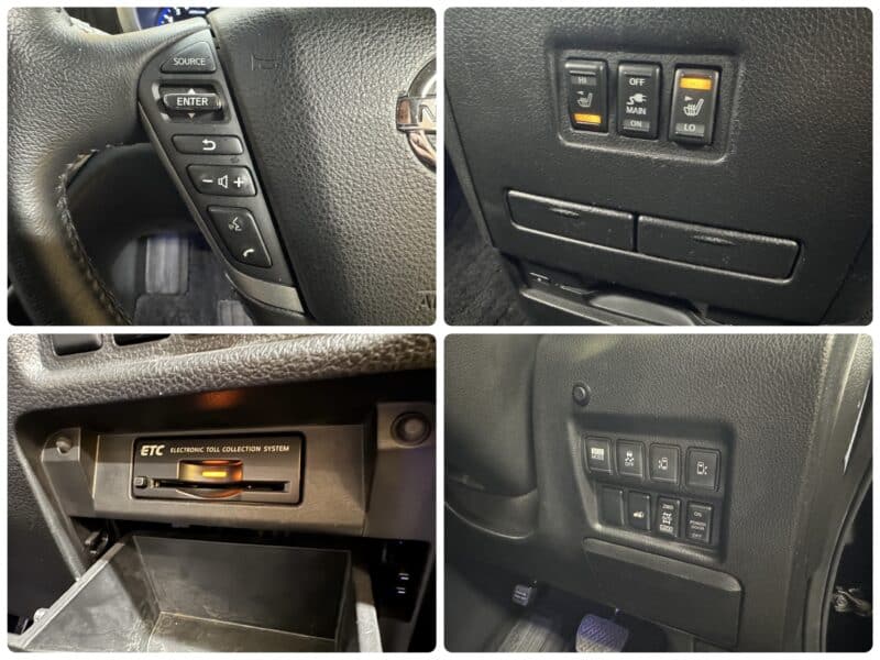 ELGRAND エルグランド ライダー 黒本革シート マニュアルシート 【特別仕様車】【総合評価優良車】