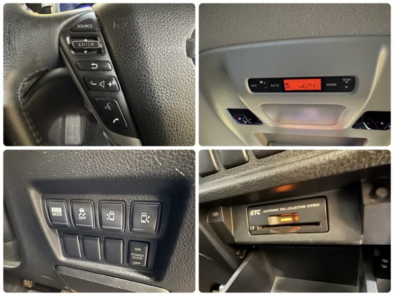 ELGRAND エルグランド ライダー 黒本革シート マニュアルシート 【特別仕様車】【車検2年付】