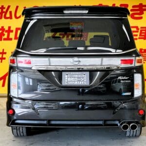 ELGRAND エルグランド ライダー 黒本革シート マニュアルシート 【特別仕様車】【車検2年付】