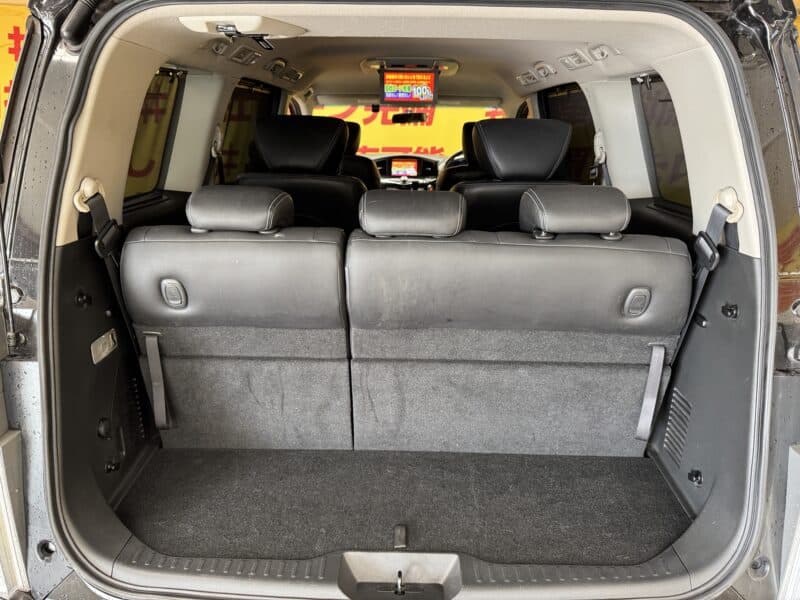 ELGRAND エルグランド ライダー 黒本革シート マニュアルシート 【特別仕様車】【車検2年付】