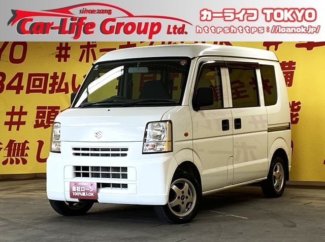 EVERY　エブリィ　PC　【４WD】【ハイルーフ】【車検２年付】【新品スタッドレスタイヤ付】