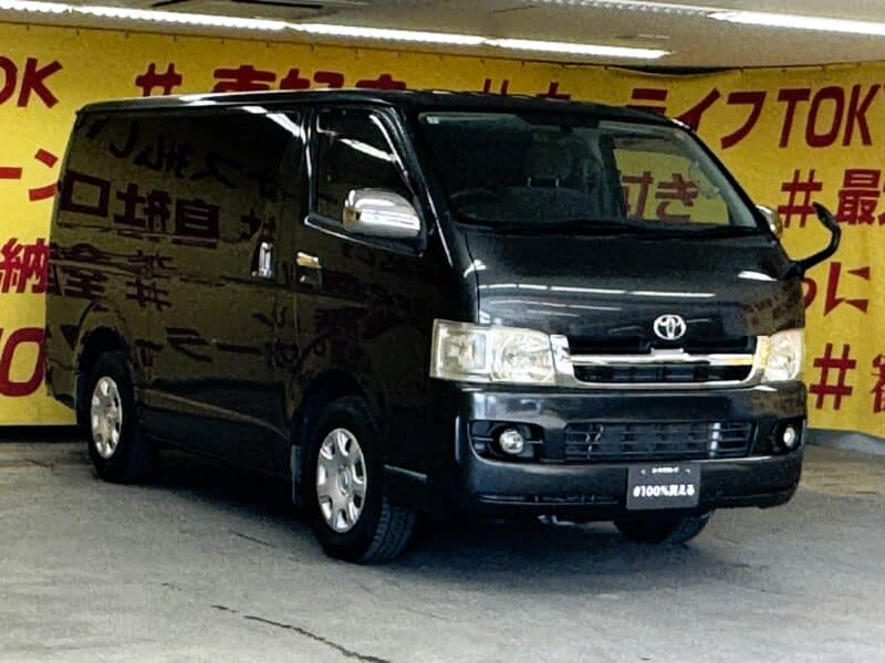 ハイエース スーパーGLロング 【車検1年付】【1年保証付】