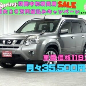 X-TRAIL　エクストレイル　20GT　【4WD】