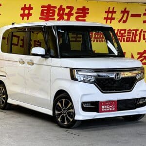N-BOX　カスタム　G・Lホンダセンシング　【車検２年付】【低走行】