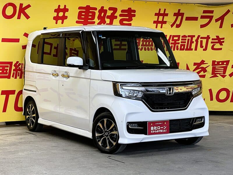 N-BOX カスタム G・Lホンダセンシング 【車検2年付】【低走行】