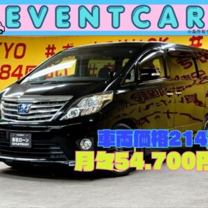 ALPHARD　アルファードHV　SR 【総合評価優良車】【４WD】【カスタム】【車検２年付】
